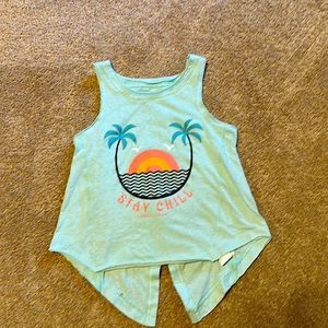 Ocean + Coast girls small tank top
